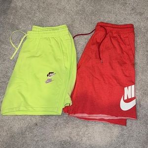 Mens Nike essentials shorts - 2 pairs